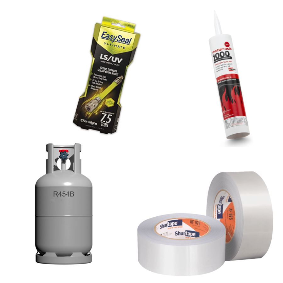 Refrigerant, Chemicals & Tapes