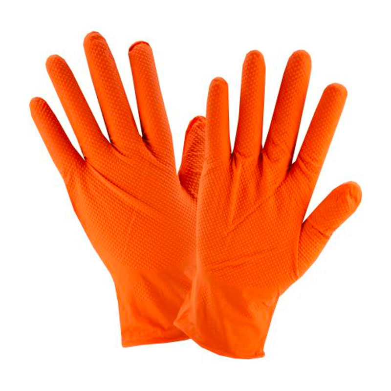 Orange Gloves